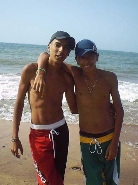 moi et mon cousin Othmane